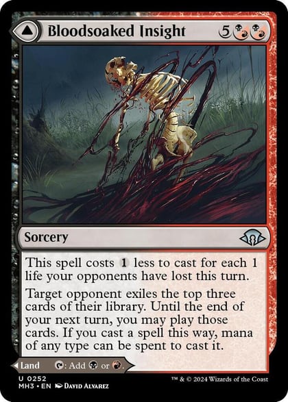 Bloodsoaked Insight, Modern Horizons 3 252