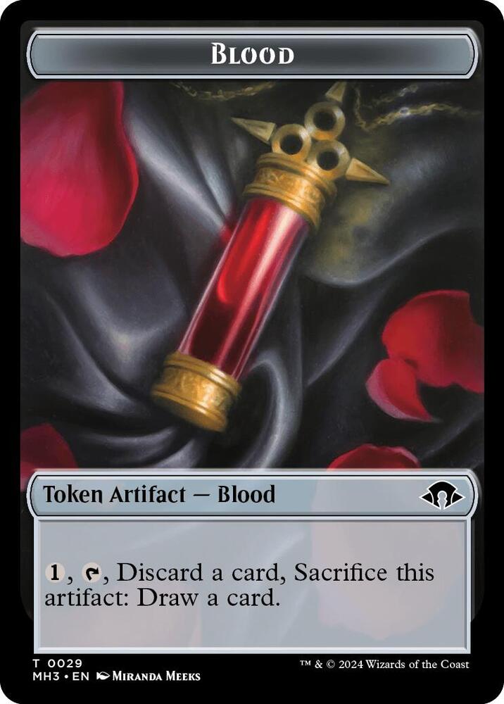 Blood // Energy Reserve Double-Sided Token, Modern Horizons 3 29 // 36