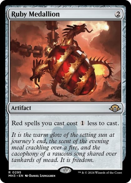 Ruby Medallion, Modern Horizons 3 295