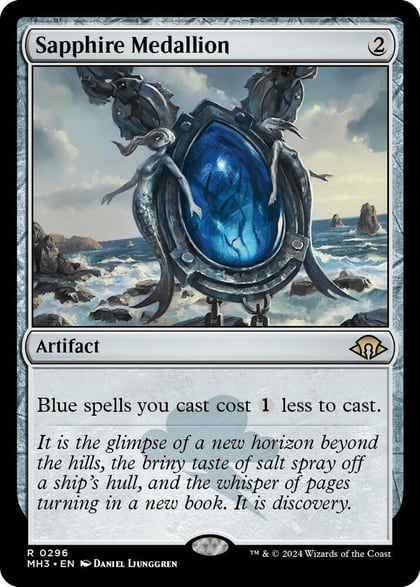 Sapphire Medallion, Modern Horizons 3 296