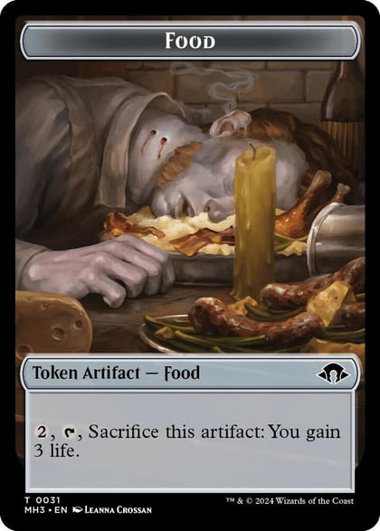 Food // Energy Reserve Double-Sided Token, Modern Horizons 3 31 // 36