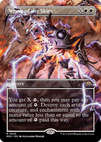Wrath of the Skies (Borderless), Modern Horizons 3 325