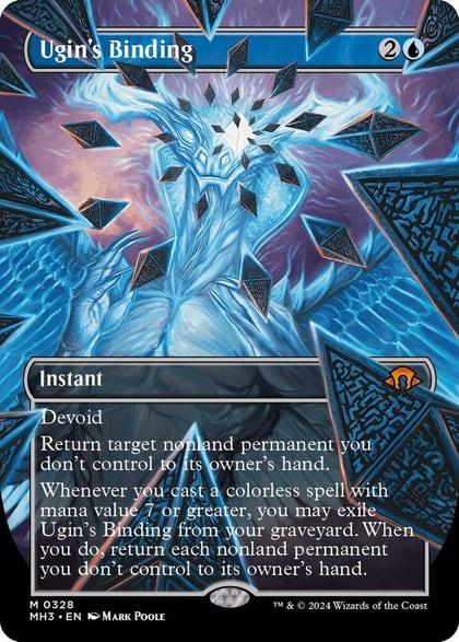 Ugin's Binding (Borderless), Modern Horizons 3 328