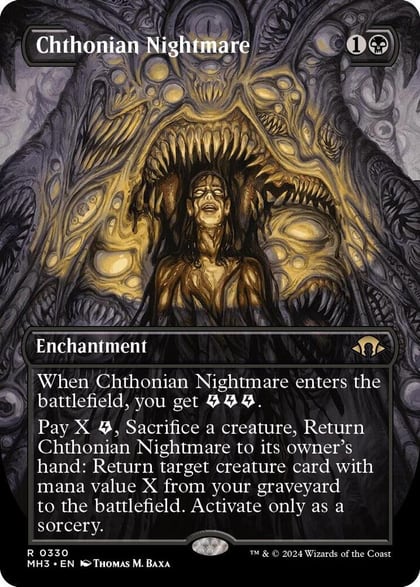 Chthonian Nightmare (Borderless), Modern Horizons 3 330
