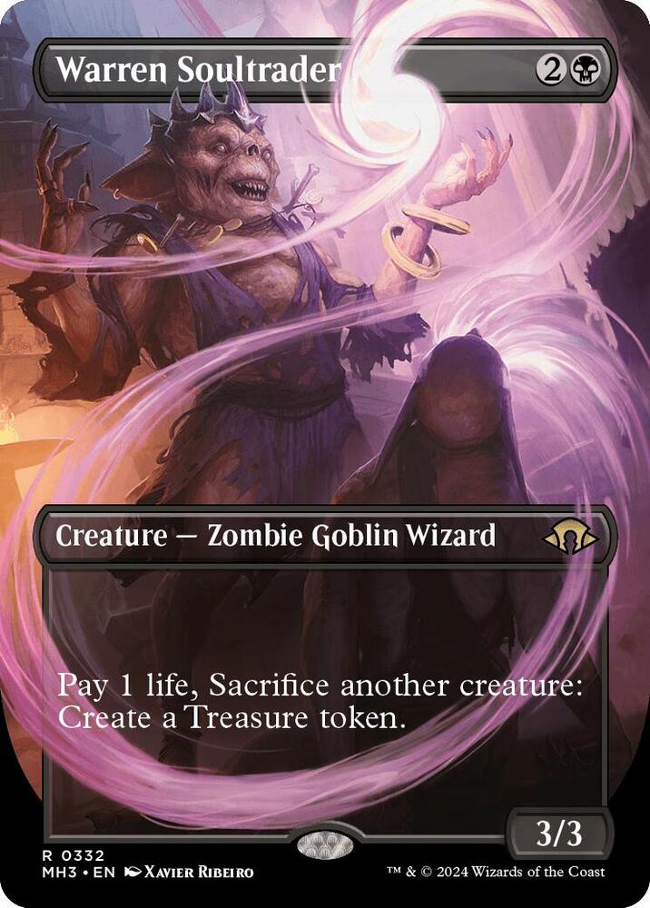 Warren Soultrader (Borderless), Modern Horizons 3 332