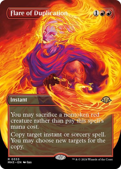 Flare of Duplication (Borderless), Modern Horizons 3 333
