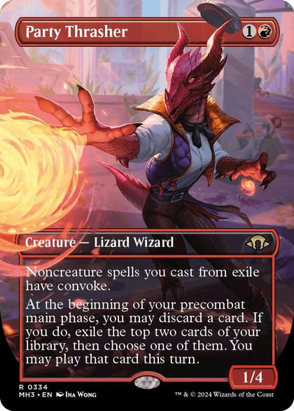 Party Thrasher (Borderless), Modern Horizons 3 334