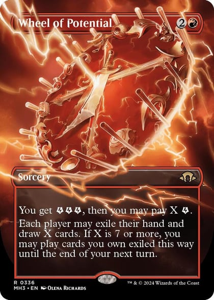 Wheel of Potential (Borderless), Modern Horizons 3 336