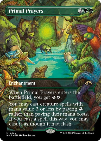 Primal Prayers (Borderless), Modern Horizons 3 339