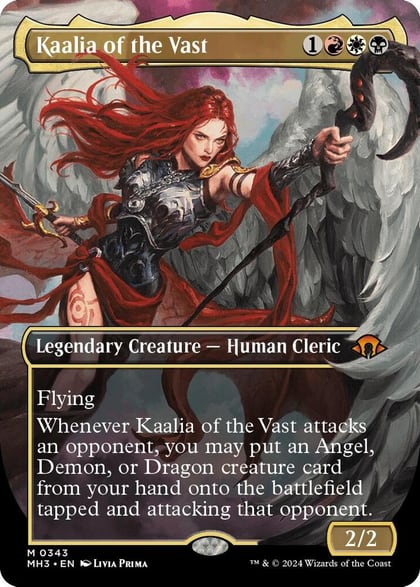 Kaalia of the Vast (0343) (Borderless), Modern Horizons 3 343
