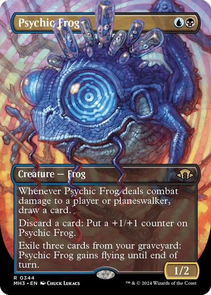 Psychic Frog (Borderless), Modern Horizons 3 344