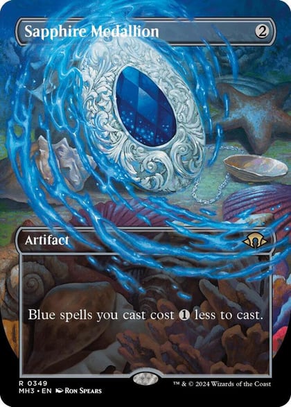 Sapphire Medallion (Borderless), Modern Horizons 3 349