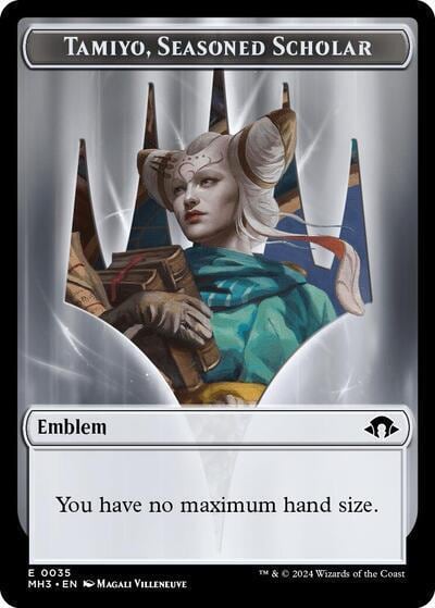 Emblem - Tamiyo, Seasoned Scholar, Modern Horizons 3 35