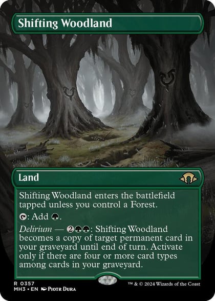 Shifting Woodland (Borderless), Modern Horizons 3 357