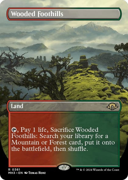 Wooded Foothills (Borderless), Modern Horizons 3 361