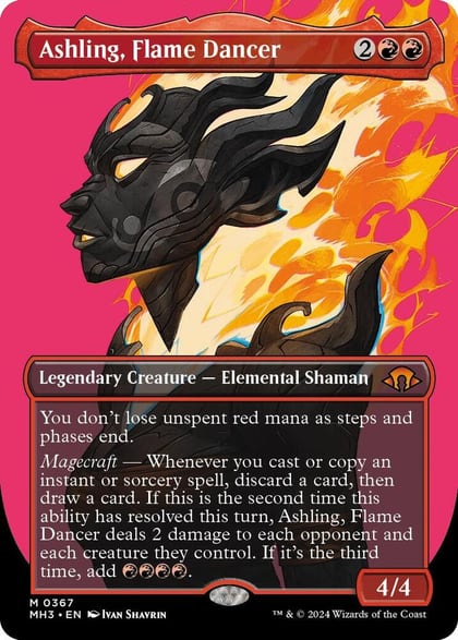 Ashling, Flame Dancer (Borderless), Modern Horizons 3 367