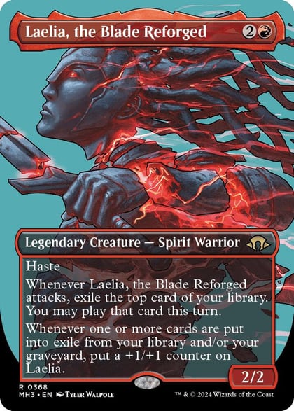 Laelia, the Blade Reforged (Borderless), Modern Horizons 3 368