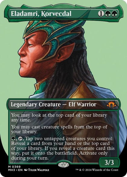 Eladamri, Korvecdal (Borderless), Modern Horizons 3 369