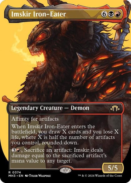 Imskir Iron-Eater (Borderless), Modern Horizons 3 374