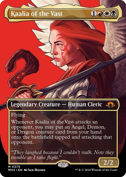 Kaalia of the Vast (0375) (Borderless), Modern Horizons 3 375