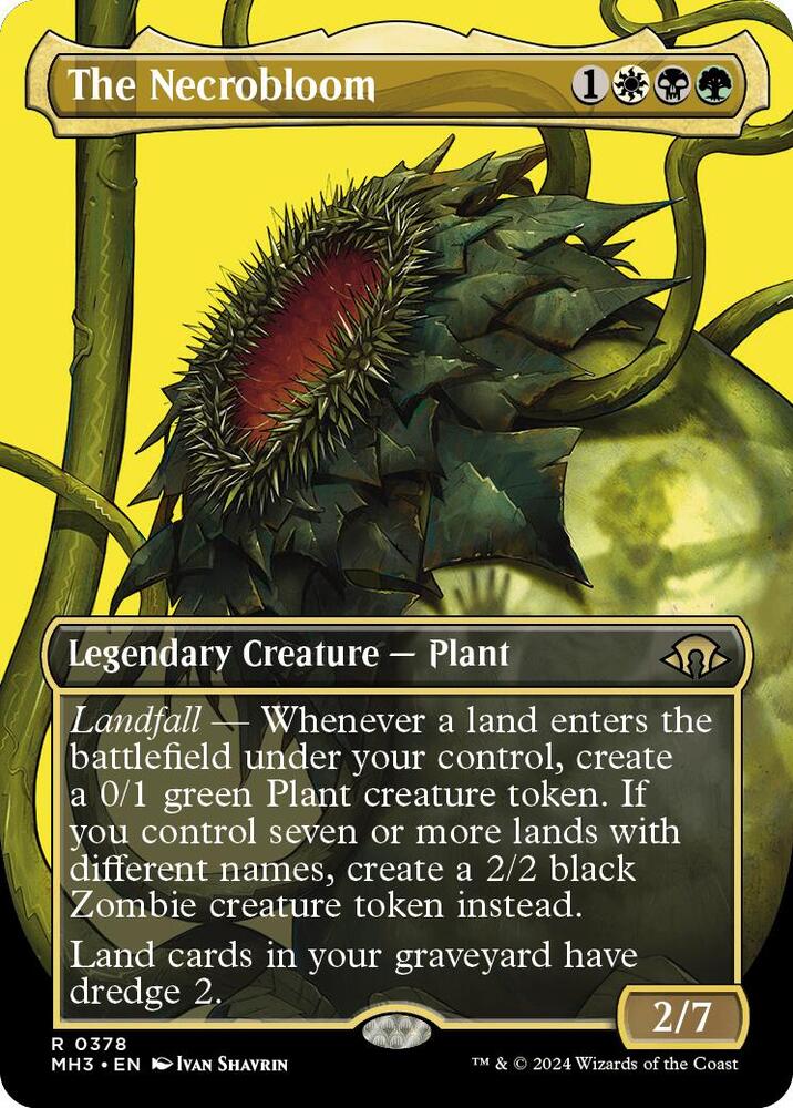 The Necrobloom (Borderless), Modern Horizons 3 378
