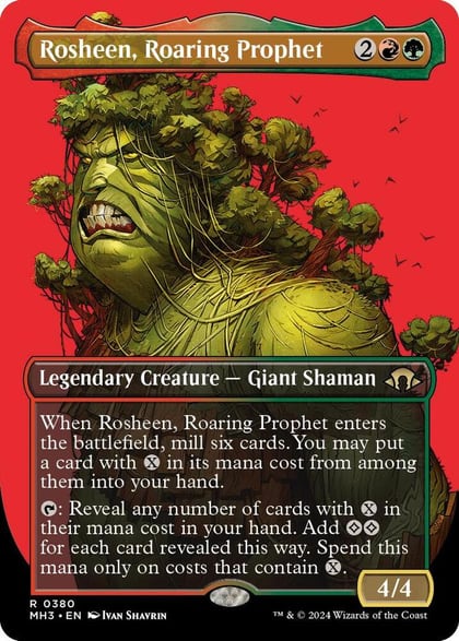 Rosheen, Roaring Prophet (Borderless), Modern Horizons 3 380