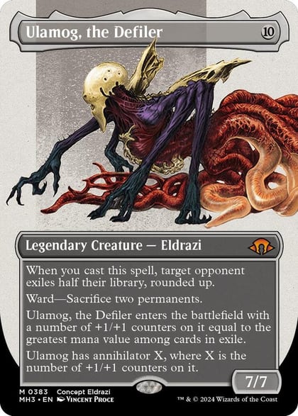 Ulamog, the Defiler (Borderless), Modern Horizons 3 383