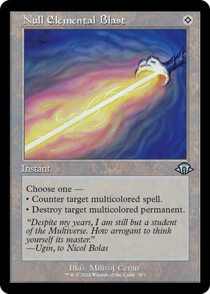Null Elemental Blast (Retro Frame), Modern Horizons 3 387