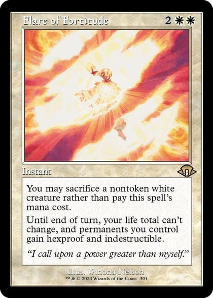 Flare of Fortitude (Retro Frame), Modern Horizons 3 391