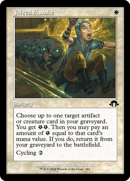 Jolted Awake (Retro Frame), Modern Horizons 3 392
