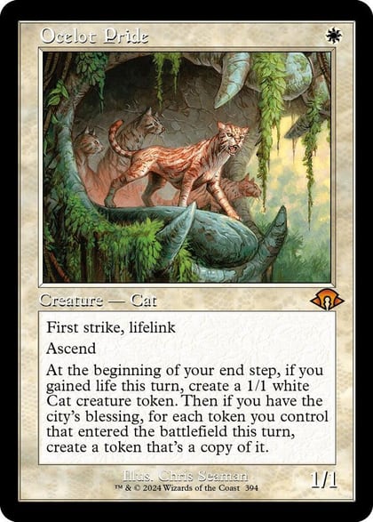 Ocelot Pride (Retro Frame), Modern Horizons 3 394