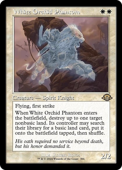 White Orchid Phantom (Retro Frame), Modern Horizons 3 396