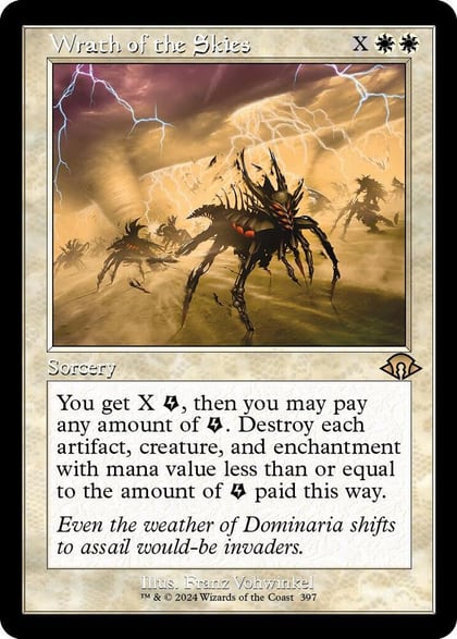 Wrath of the Skies (Retro Frame), Modern Horizons 3 397