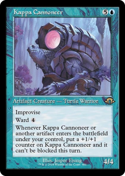 Kappa Cannoneer (Retro Frame), Modern Horizons 3 401