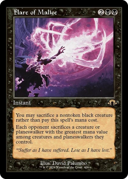Flare of Malice (Retro Frame), Modern Horizons 3 408