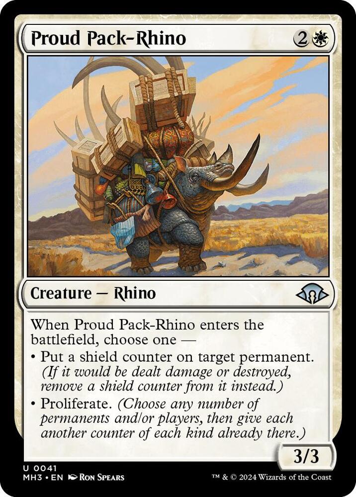 Proud Pack-Rhino, Modern Horizons 3 41