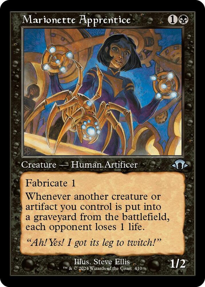 Marionette Apprentice (Retro Frame), Modern Horizons 3 410