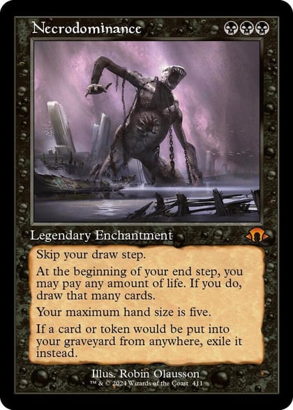 Necrodominance (Retro Frame), Modern Horizons 3 411