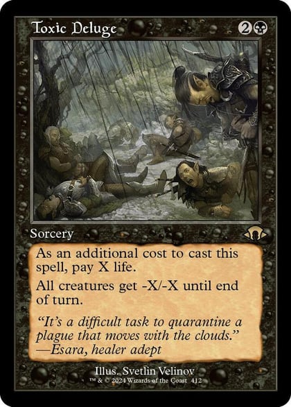 Toxic Deluge (Retro Frame), Modern Horizons 3 412