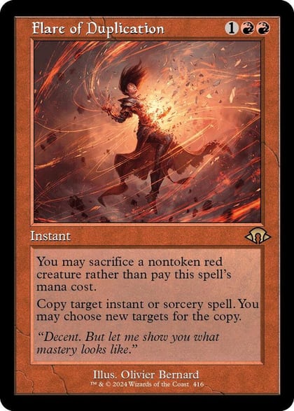 Flare of Duplication (Retro Frame), Modern Horizons 3 416