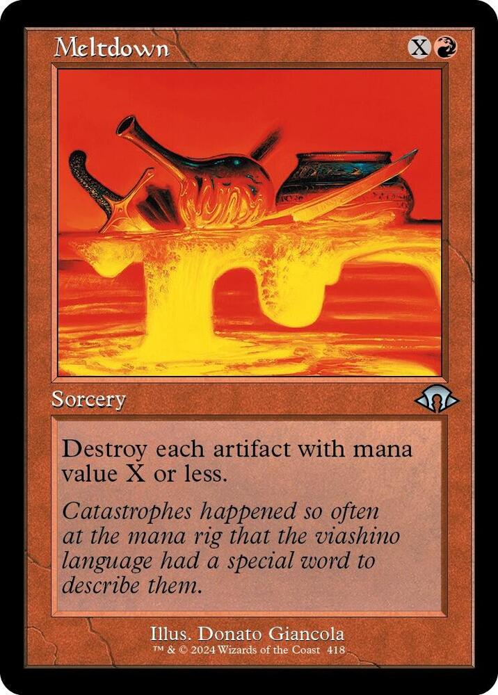 Meltdown (Retro Frame), Modern Horizons 3 418