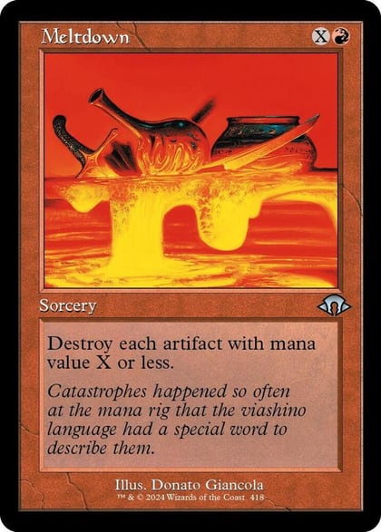 Meltdown (Retro Frame), Modern Horizons 3 418