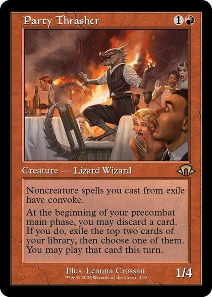 Party Thrasher (Retro Frame), Modern Horizons 3 419