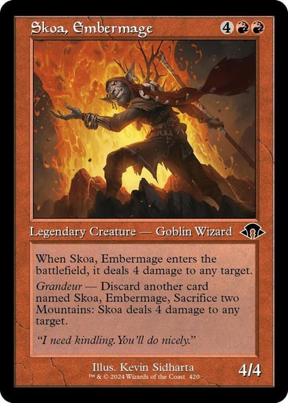Skoa, Embermage (Retro Frame), Modern Horizons 3 420
