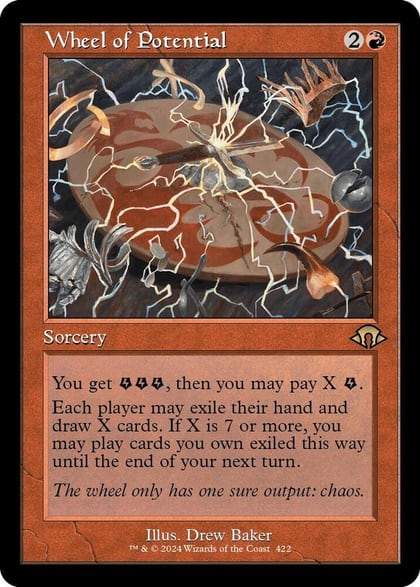 Wheel of Potential (Retro Frame), Modern Horizons 3 422