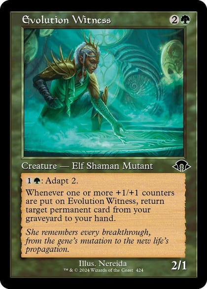 Evolution Witness (Retro Frame), Modern Horizons 3 424