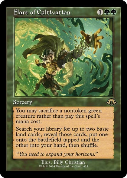 Flare of Cultivation (Retro Frame), Modern Horizons 3 425