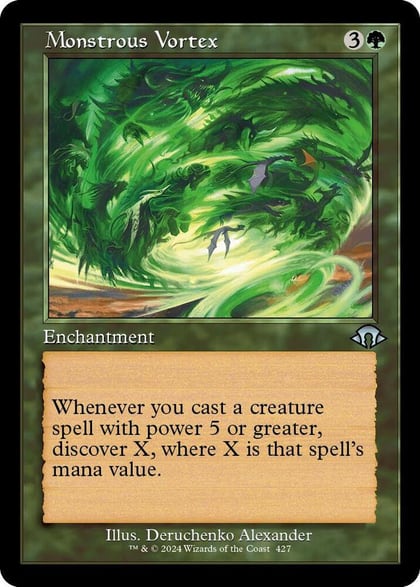 Monstrous Vortex (Retro Frame), Modern Horizons 3 427