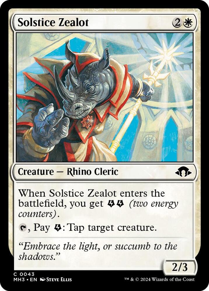 Solstice Zealot, Modern Horizons 3 43