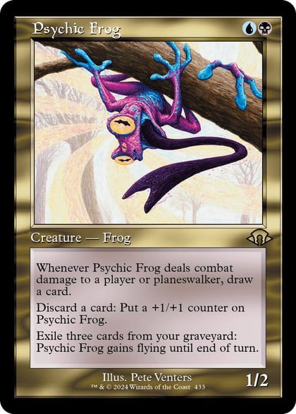 Psychic Frog (Retro Frame), Modern Horizons 3 433